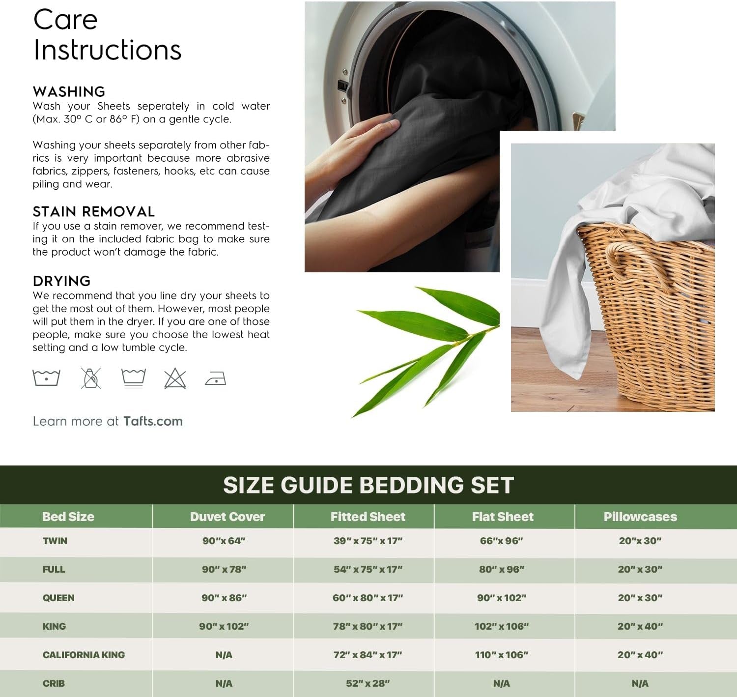 King Sheets Set, Pure 100% Viscose Derived from Bamboo Bed Sheets Set, Luxuriously Soft, Silky, Cooling Sheets, Double Stitched, Lifetime Quality Promise (Ivory White)